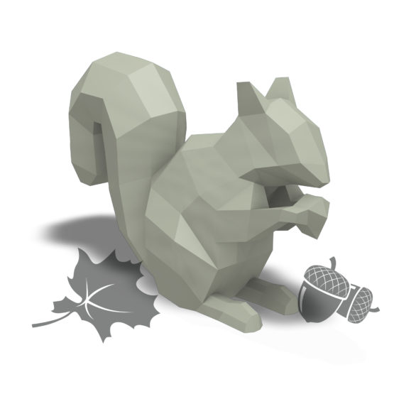 Yume-Design_100040_Papercraft-Squirrel_1