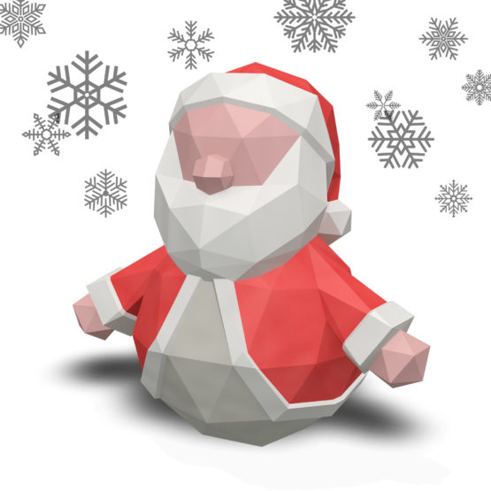 Yume-Design_100007_Papercraft-Kerstman_1