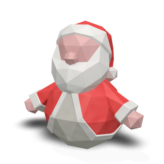 Yume-Design_100007_Papercraft-Kerstman_2