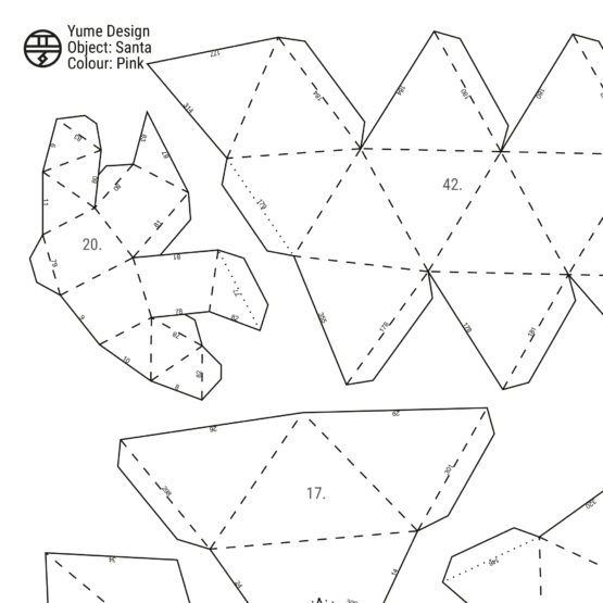 Yume-Design_100007_Papercraft-Kerstman_5