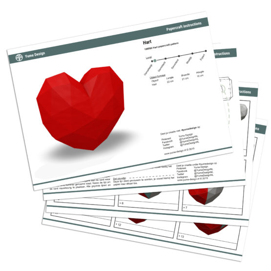 Yume-Design_100090_Papercraft-Heart_4