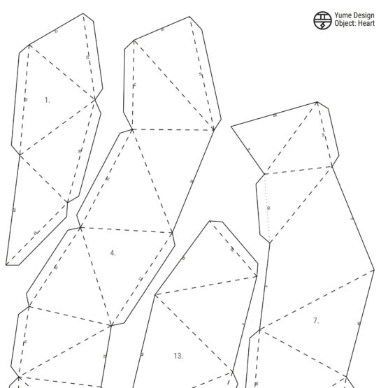 Yume-Design_100090_Papercraft-Heart_5