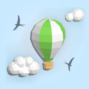 Yume-Design_100100_Papercraft-Air-Balloon_1_green