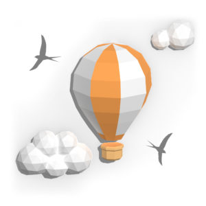 Yume-Design_100100_Papercraft-Air-Balloon_1_orange