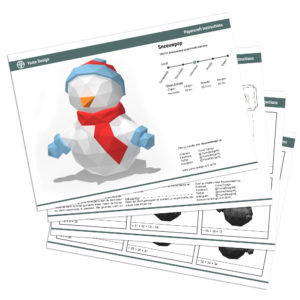 Yume-Design_100110_Papercraft-Snowman_NL_4