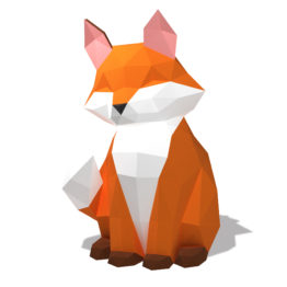 Yume-Design_100115_Papercraft-Fox_2