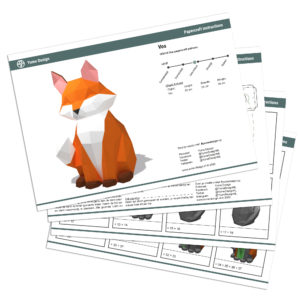 Yume-Design_100115_Papercraft-Fox_4