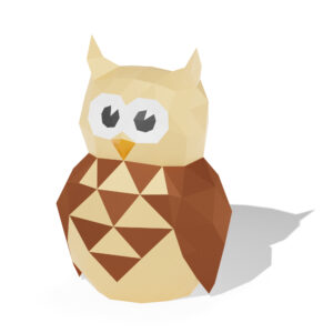 Yume-Design_100030_Papercraft-Owl_2